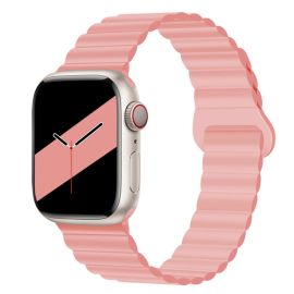 REVERSE Silikonový řemínek Apple Watch 7 (41mm) / 6 / SE / 5 / 4 (40mm) / 3 / 2 / 1 (38mm) růžový