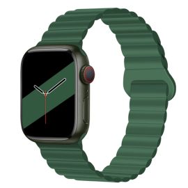 REVERSE Silikonový řemínek Apple Watch 7 (41mm) / 6 / SE / 5 / 4 (40mm) / 3 / 2 / 1 (38mm) zelený