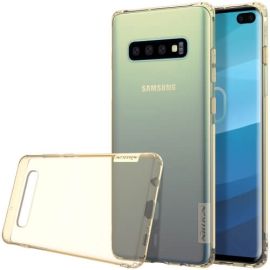 NILLKIN NATURE obal Samsung Galaxy S10 Plus hnědý