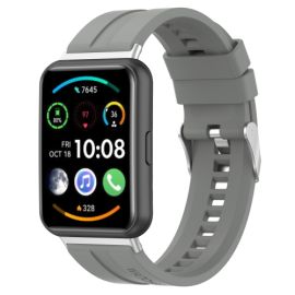 SILICONE Řemínek Huawei Watch Fit 2 šedý