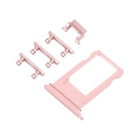 SIM Slot + boční tlačítka - Apple iPhone 6S Plus - rose gold (růžová)