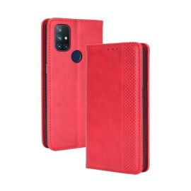 BUSINESS Peňaženkový kryt OnePlus Nord N10 5G červený