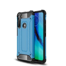 TOUGH Ochranný kryt Motorola One Fusion+ modrý