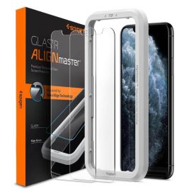   SPIGEN GLASS tR ALIGN MASTER 2x sklo Apple iPhone 11 Pro / XS / X