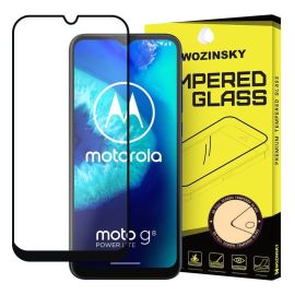3D Tvrzené sklo Motorola Moto G8 Power Lite černé