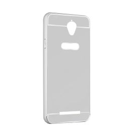 Ochranný zrcadlový obal Asus ZenFone Go 4,5 "(ZC550TG) stříbrný