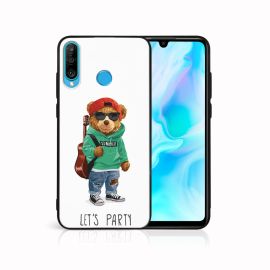 MY ART Ochranný kryt Huawei P30 Lite BEAR (008)