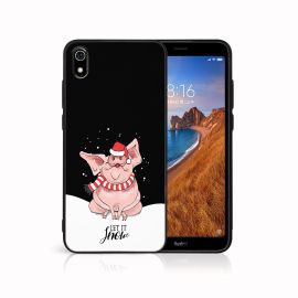 MY ART Kryt s vánočním designem Xiaomi Redmi 7A LET IT SNOW (075)