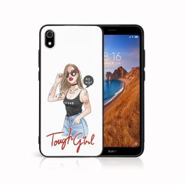 MY ART Ochranný kryt pro Xiaomi Redmi 7A TOUGH GIRL (131)