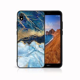 MY ART Ochranný kryt pro Xiaomi Redmi 7A BLUE MARBLE (141)
