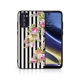 MY ART Ochranný kryt pro Motorola Moto G31 / G41 STRIPS (176)