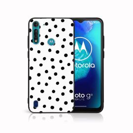 MY ART Ochranný kryt pro Motorola Moto G8 Power Lite DOTS (168)
