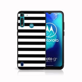 MY ART Ochranný kryt pro Motorola Moto G8 Power Lite LINES (169)