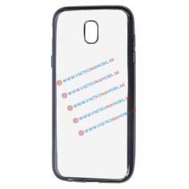 METALLIC Silikonový obal Samsung Galaxy J7 2017 (J730) černý
