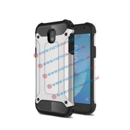TOUGH Ochranný obal Samsung Galaxy J7 2017 (J730) stříbrný