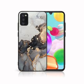 MY ART Ochranný obal pro Samsung Galaxy A41 GREY MARBLE (140)