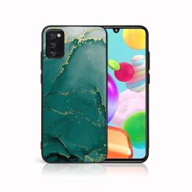 MY ART Ochranný obal pro Samsung Galaxy A41 GREEN MARBLE (145)