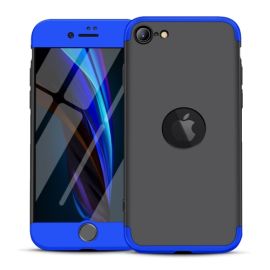 360° Ochranný kryt Apple iPhone SE 2022 / 2020 černý-modrý