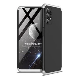 360° Ochranný kryt Samsung Galaxy A32 5G / M32 5G / M32 5G černý-stříbrný