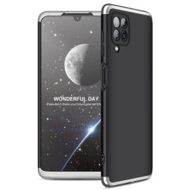 360° Ochranný kryt Samsung Galaxy M32 černý-stříbrný