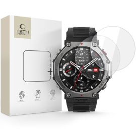 TECH-PROTECT GLASS FIT+ 2-PACK Ochranné sklo pre Amazfit T-Rex 3 Pro