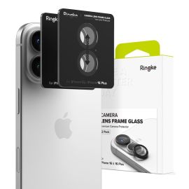 RINGKE CAMERA FRAME PROTECTOR 2X Sklo pro fotoaparát Apple iPhone 16 / 16 Plus BLACK
