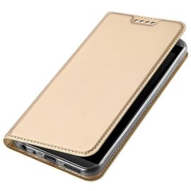 DUX Peňaženkový obal LG Q8 zlatý