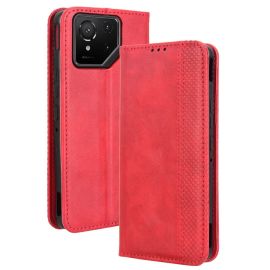 BUSINESS Pouzdro peněženkového typu pro Asus ROG Phone 9 / ROG Phone 9 Pro červené