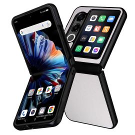 LEATHER Ochranný kryt pro ZTE Nubia Flip 2 5G bílý