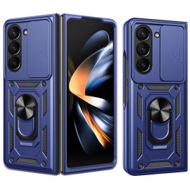 RING CAMERA Kryt s držákem pro Samsung Galaxy Z Fold7 5G modrý