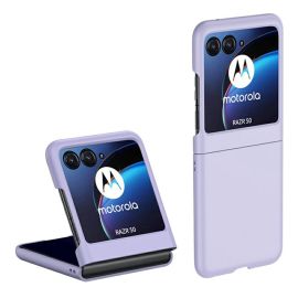 PLASTIC Ochranný plastový kryt pro Motorola Razr 60 fialový