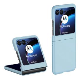 PLASTIC Ochranný plastový kryt pro Motorola Razr 60 světle modrý