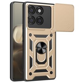 RING CAMERA Kryt s držákem pro Motorola Edge 60 Pro zlatý