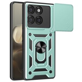 RING CAMERA Kryt s držákem pro Motorola Edge 60 Pro zelený