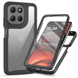 DUAL Oboustranný kryt s fólií Motorola Moto G86 5G černý