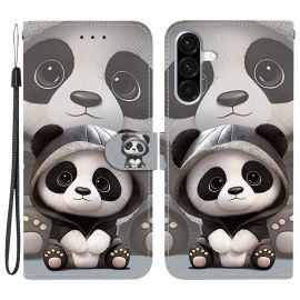 ART Peněženkový obal pro Samsung Galaxy A56 PANDA
