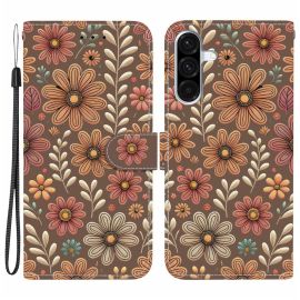 ART Peněženkový obal pro Samsung Galaxy A56 VINTAGE BLOSSOM