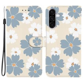 ART Peněženkový obal pro Samsung Galaxy A56 BLUE DAISY
