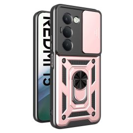 RING CAMERA Kryt s držákem pro Xiaomi Redmi 15 / Redmi 15 5G růžový