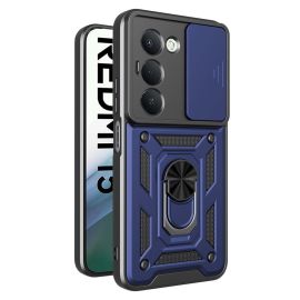 RING CAMERA Kryt s držákem pro Xiaomi Redmi 15 / Redmi 15 5G modrý