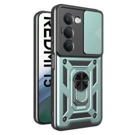 RING CAMERA Kryt s držákem pro Xiaomi Redmi 15 / Redmi 15 5G zelený