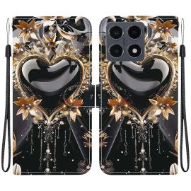 ART Peněženkový obal pro Xiaomi 15T BLACK HEART