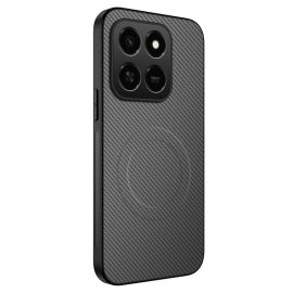 CARBON MAGSAFE Ochranný obal pro Honor 400 Smart 5G / Honor X7d šedý