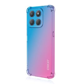 ENKAY GRADIENT Ochranný obal pro Honor 400 Smart 5G / Honor X7d BLUE-PINK