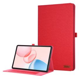 FABRIC Zaklápěcí obal pro Honor Pad 10 červený