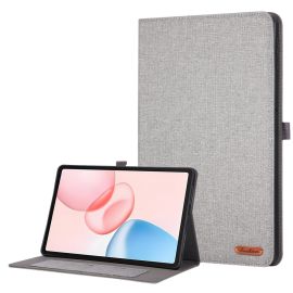 FABRIC Zaklápěcí obal pro Honor Pad 10 šedý