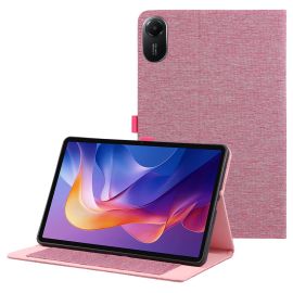 FABRIC Zaklápěcí kryt pro Xiaomi Redmi Pad 2 růžový
