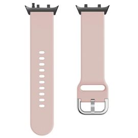 SILICONE Vyměnitelný řemínek pro Huawei Watch D2 světle růžový