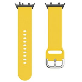 SILICONE Vyměnitelný řemínek pro Huawei Watch D2 žlutý