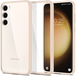 SPIGEN ULTRA HYBRID Samsung Galaxy S23 5G PÍSKOVÁ BÉŽOVÁ